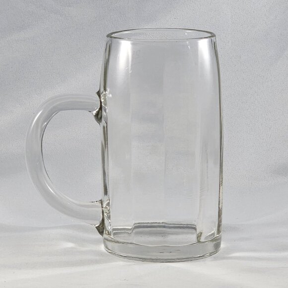 Vintage German Beer Mug Sachsische Glasfabrik 0.25L Sm Glass Mug for Stein Lid - Picture 3 of 8